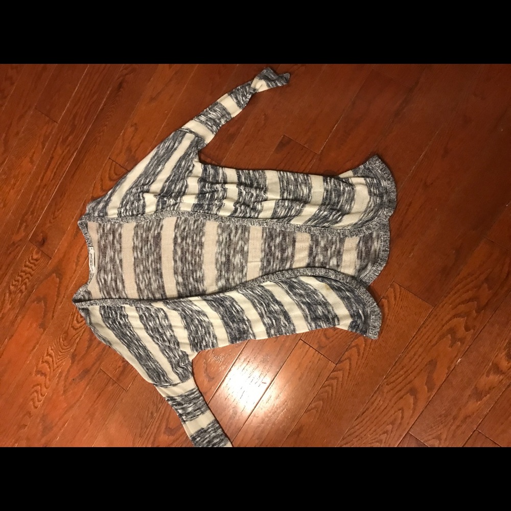 Striped cardigan